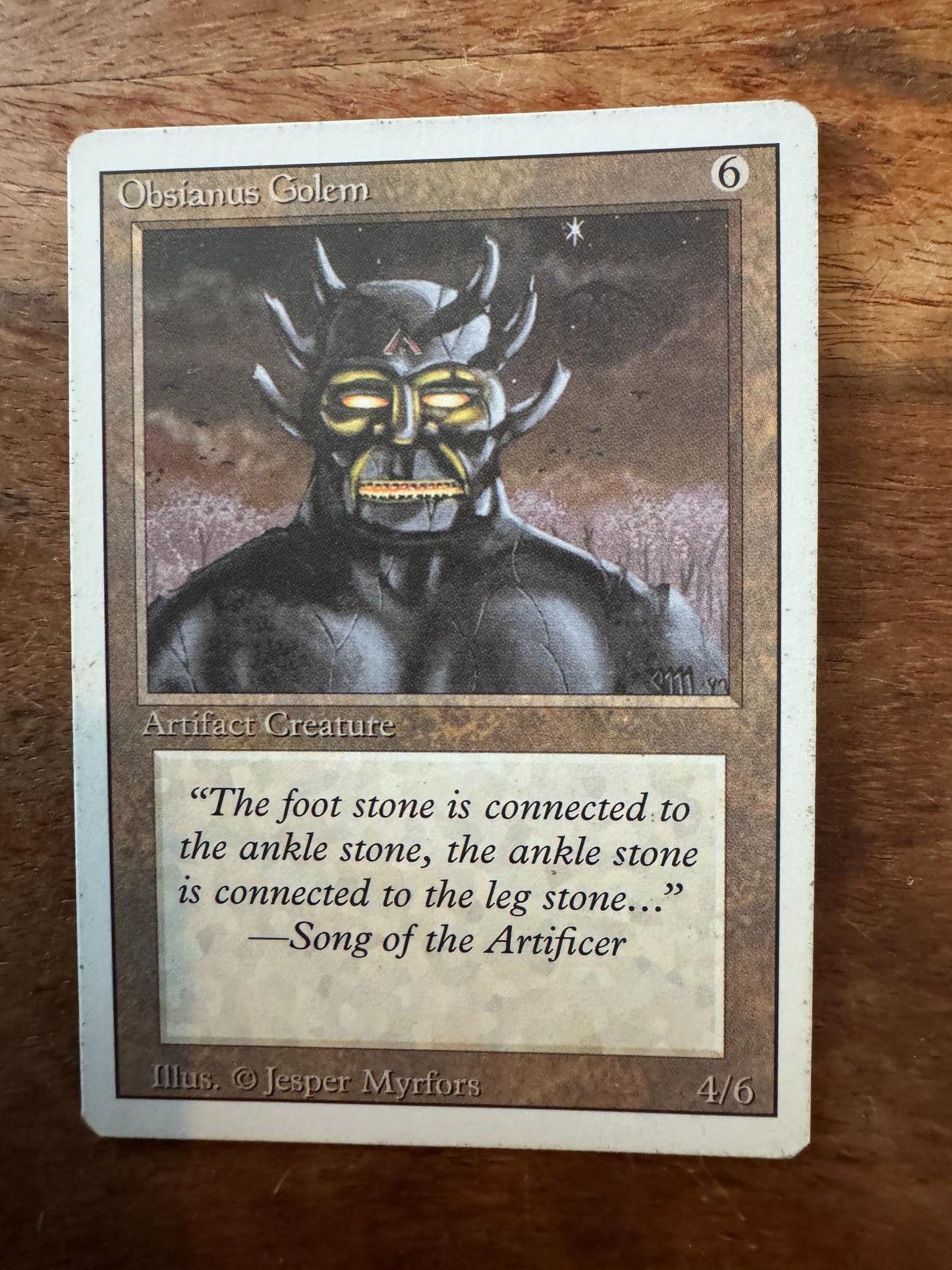 Magic The Gathering Obsianus Golem 3rd - AllRoleplaying.com