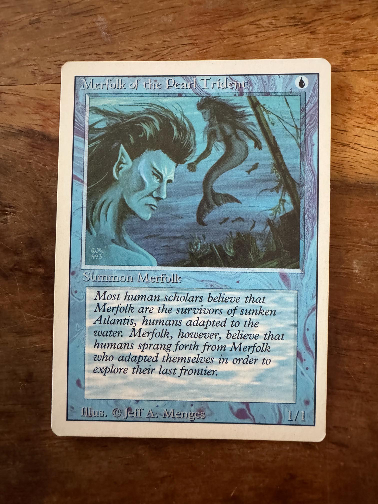 Magic The Gathering Merfolk of the Pearl Trident 3rd - AllRoleplaying.com
