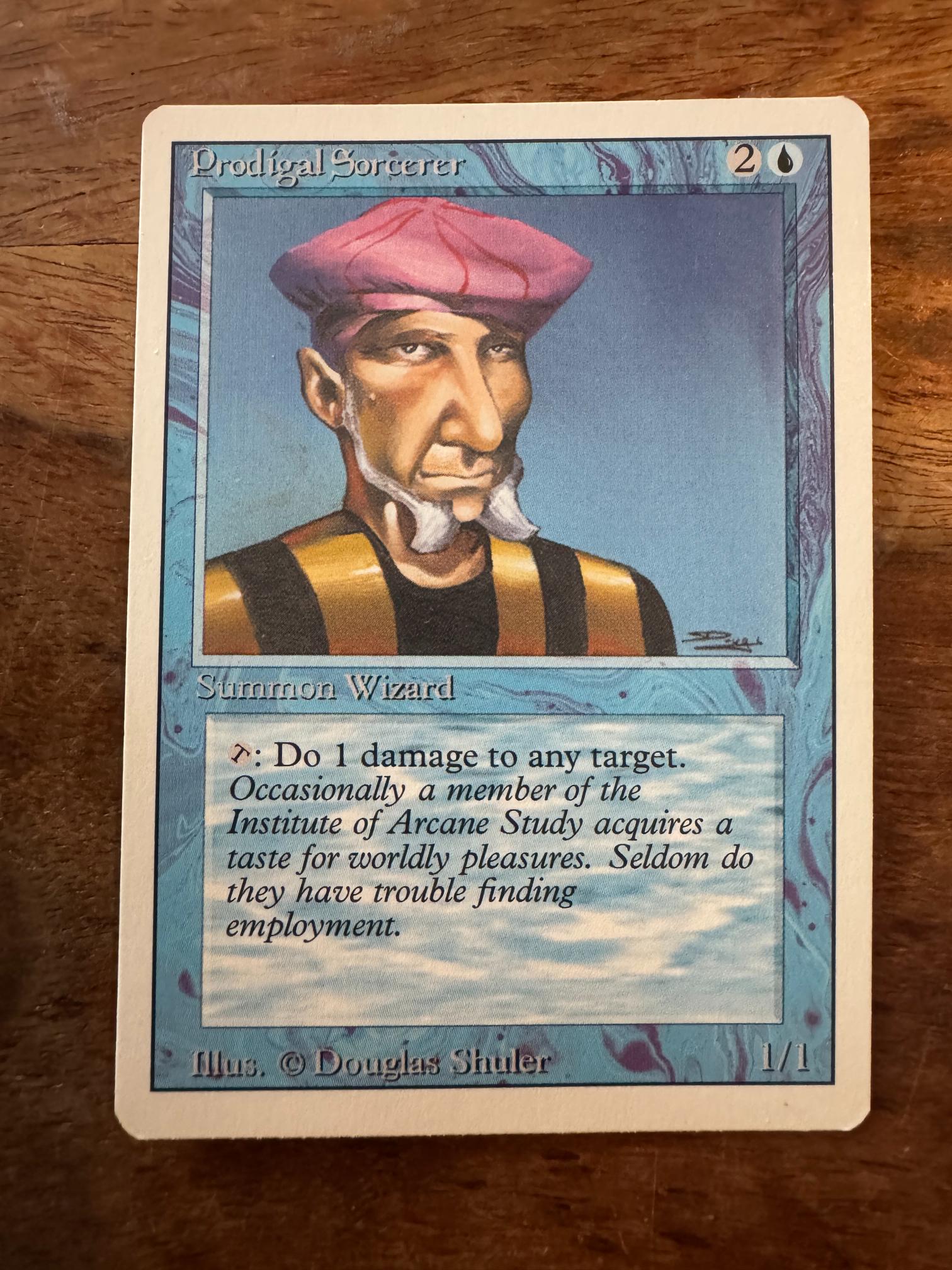 Magic The Gathering Prodigal Sorcerer 3rd - AllRoleplaying.com