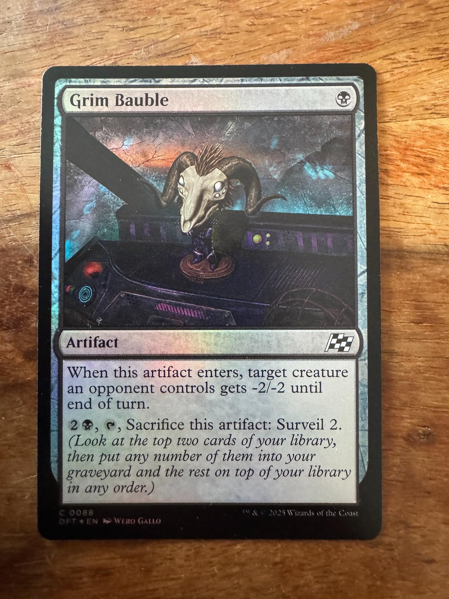 Magic The Gathering Grim Bauble 0088 Aetherdrift - AllRoleplaying.com