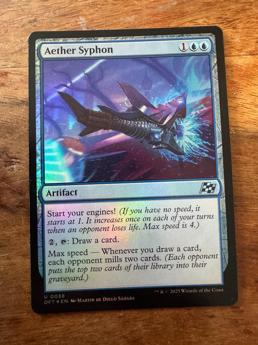 Magic The Gathering Aether Syphon 0038 Aetherdrift - AllRoleplaying.com