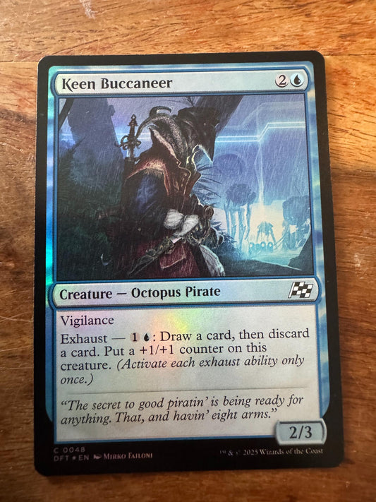 Magic The Gathering Keen Buccaneer 0048 Aetherdrift - AllRoleplaying.com
