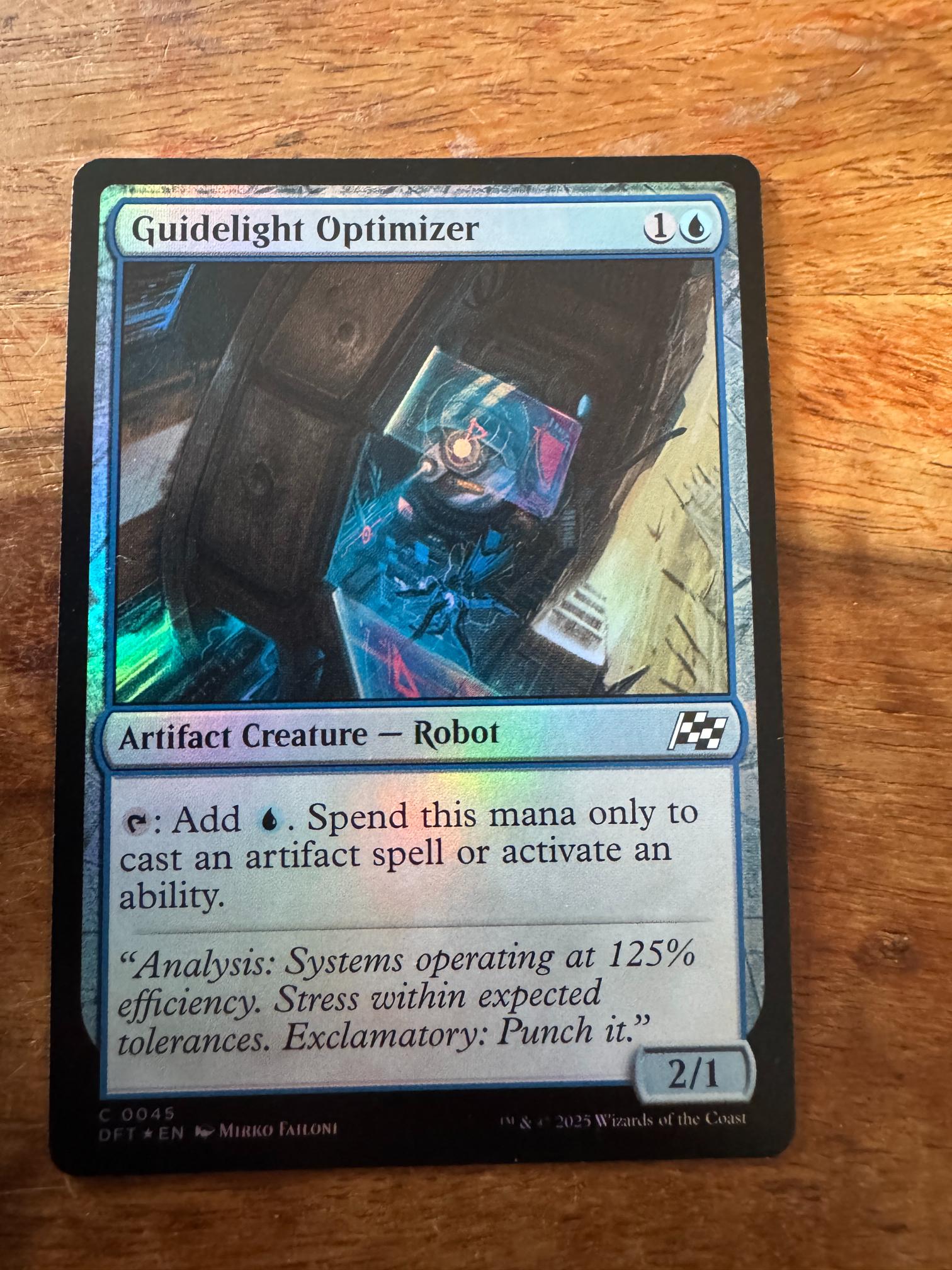Magic The Gathering Guidelight Optimizer 0045 Aetherdrift - AllRoleplaying.com