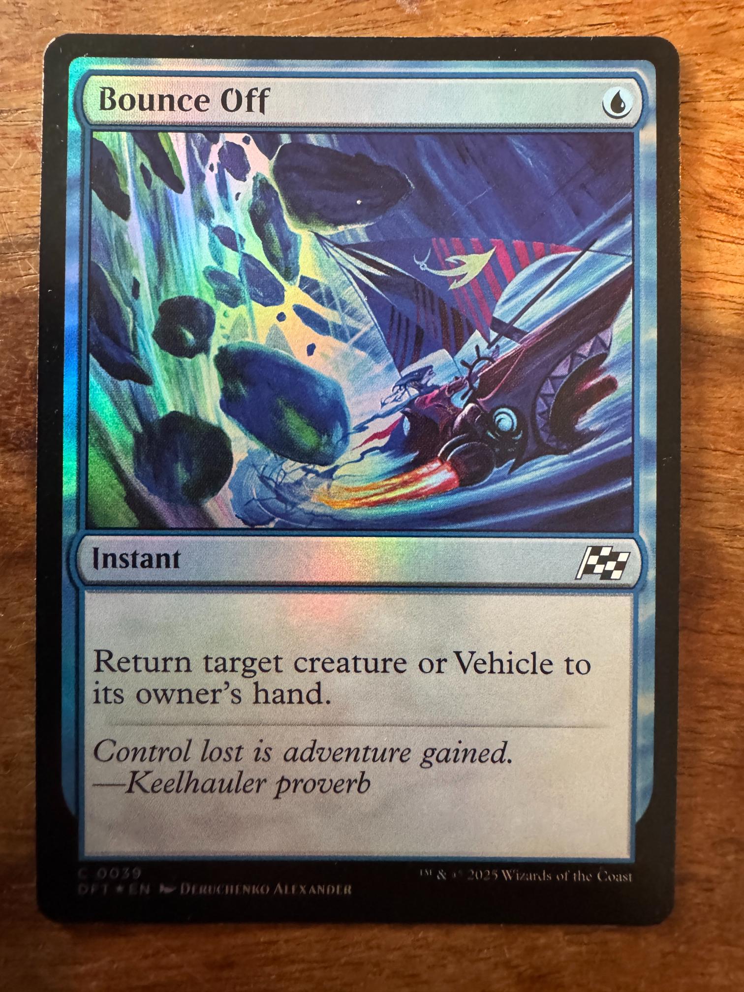 Magic The Gathering Bounce Off 0039 Aetherdrift - AllRoleplaying.com