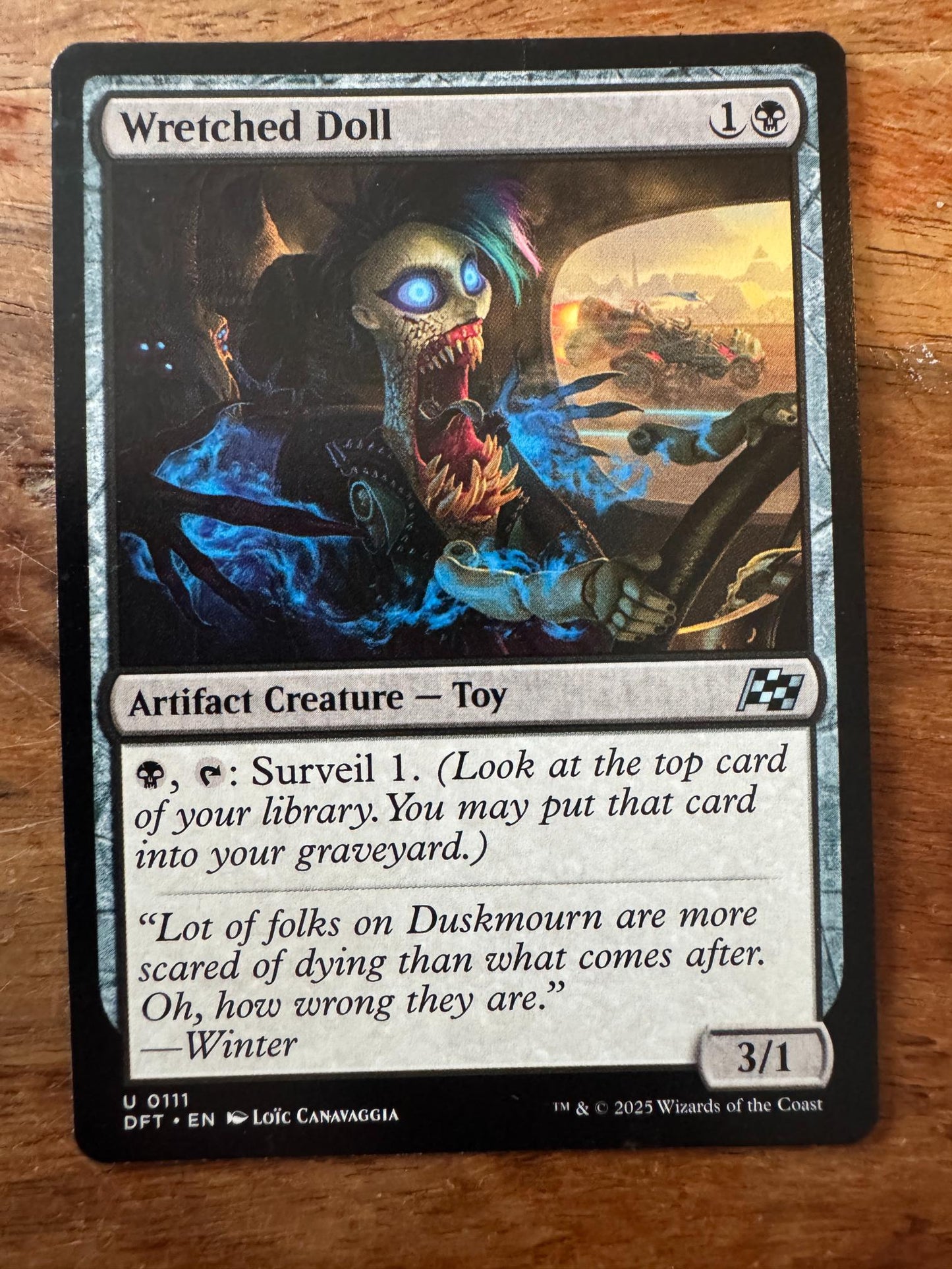 Magic The Gathering Wretched Doll 0111 Aetherdrift - AllRoleplaying.com