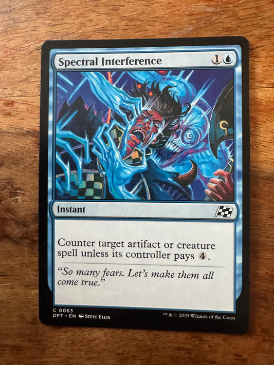 Magic The Gathering Spectral Interference 0063 Aetherdrift - AllRoleplaying.com