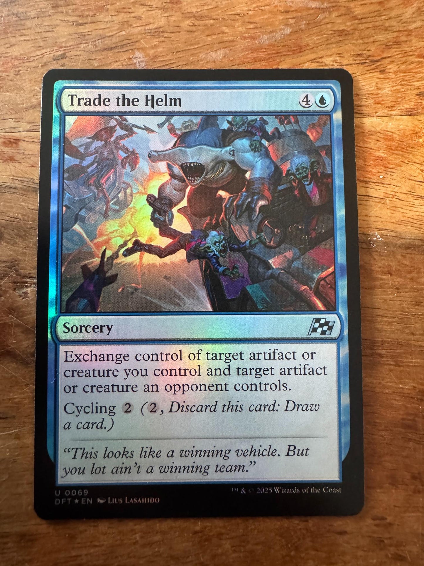Magic The Gathering Trade the Helm 0069 Aetherdrift - AllRoleplaying.com
