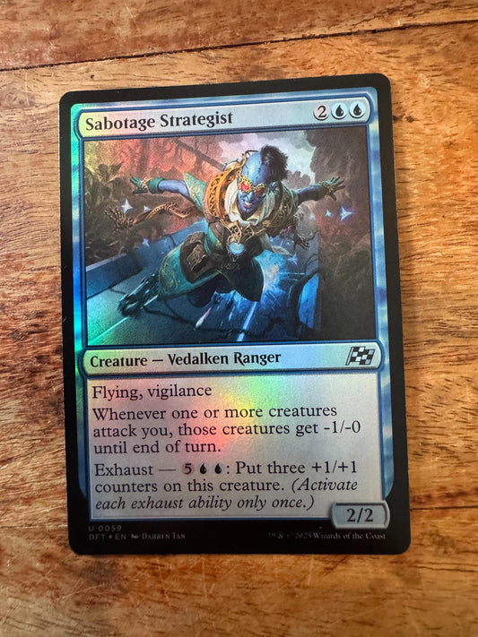 Magic The Gathering Sabotage Strategist 0059 Aetherdrift - AllRoleplaying.com