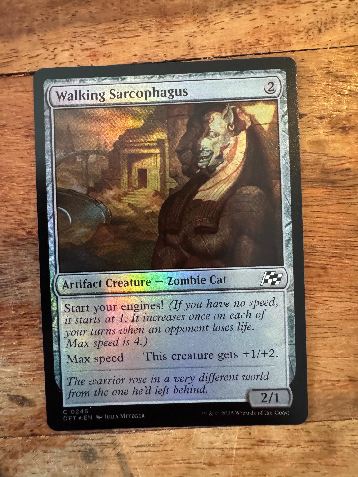 Magic The Gathering Walking Sarcophagus 0246 Aetherdrift - AllRoleplaying.com