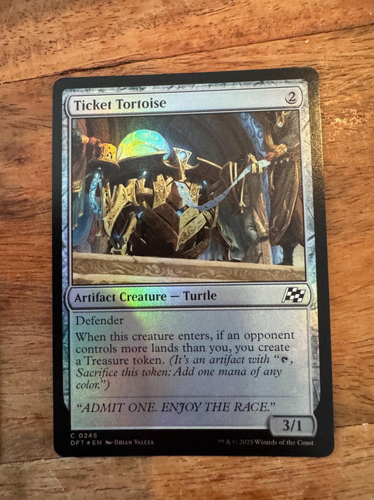 Magic The Gathering Ticket Tortoise 0245 Aetherdrift - AllRoleplaying.com