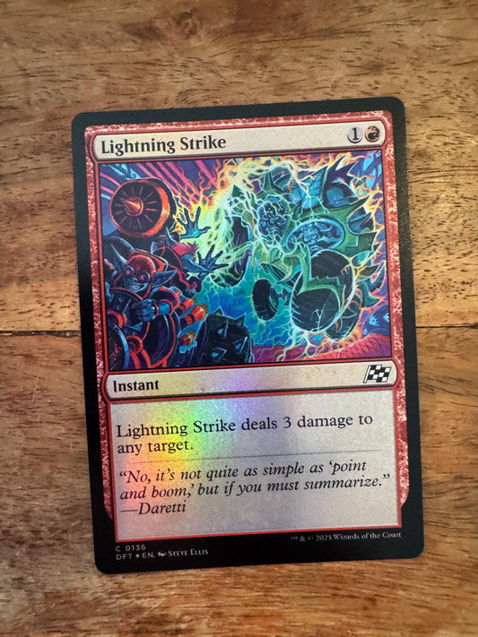 Magic The Gathering Lightning Strike 0136 Aetherdrift - AllRoleplaying.com
