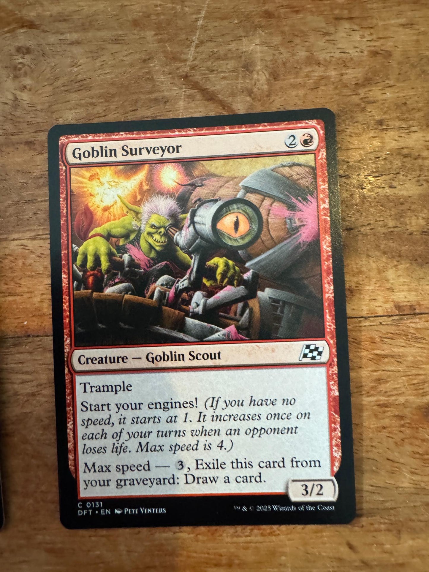 Magic The Gathering Goblin Surveyor 0131 Aetherdrift - AllRoleplaying.com