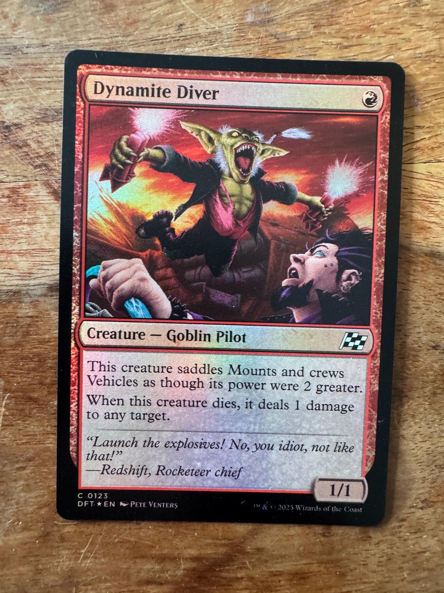 Magic The Gathering Dynamite Diver 0123 Aetherdrift - AllRoleplaying.com