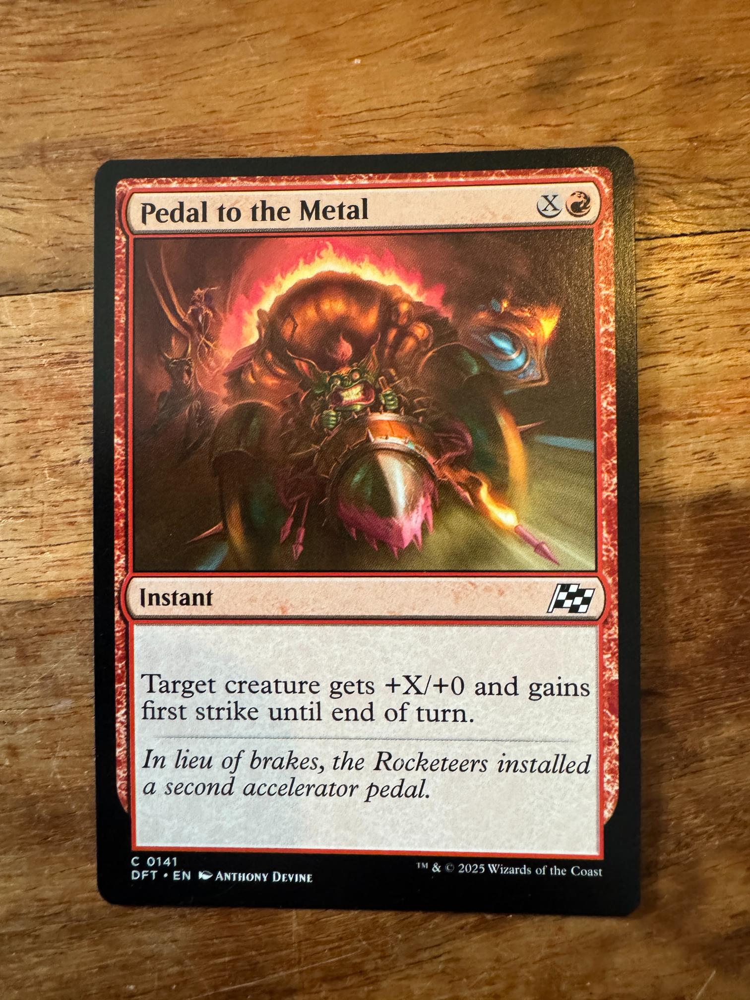 Magic The Gathering Pedal to the Metal 0141 Aetherdrift - AllRoleplaying.com