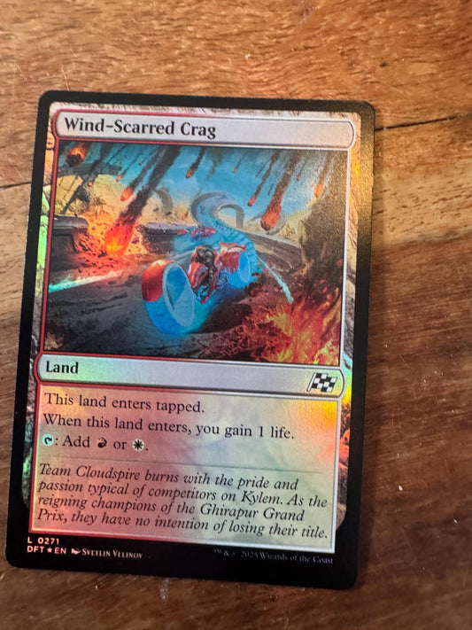 Magic The Gathering Wind-Scarred Crag 0271 Aetherdrift - AllRoleplaying.com