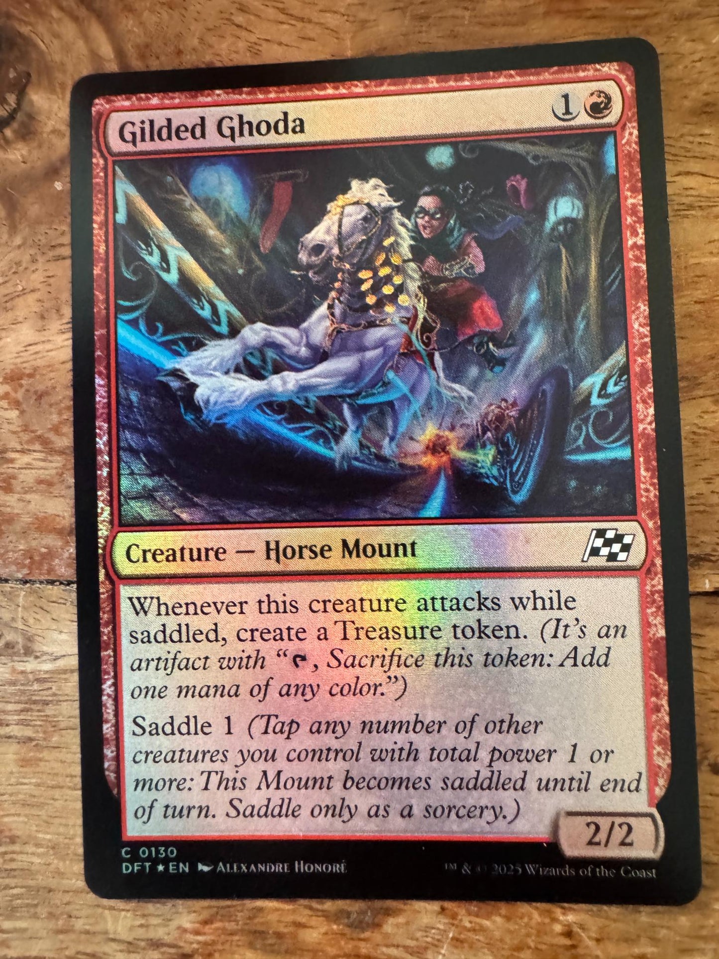 Magic The Gathering Gilded Ghoda 0130 Aetherdrift - AllRoleplaying.com