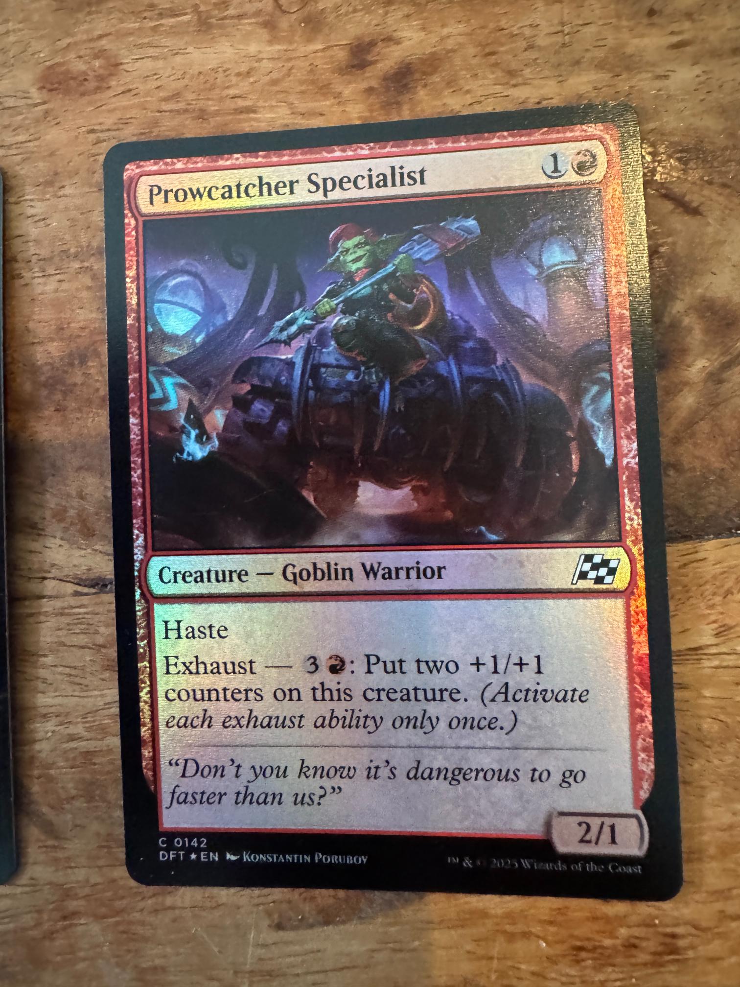 Magic The Gathering Prowcatcher Specialist 0142 Aetherdrift - AllRoleplaying.com