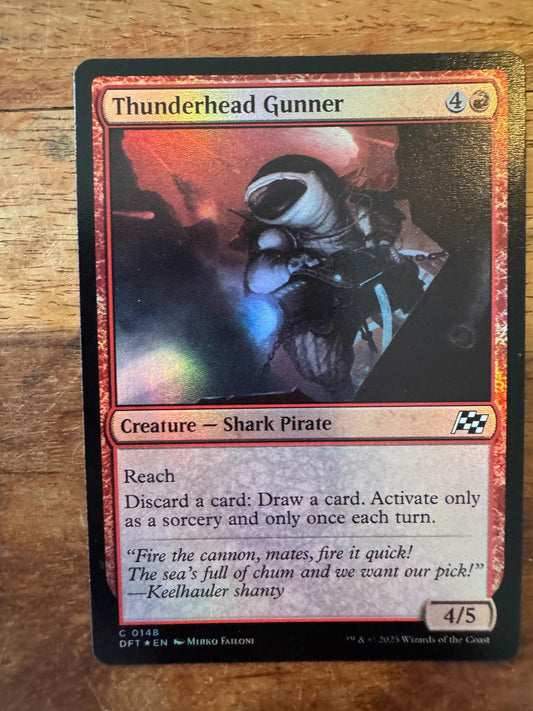 Magic The Gathering Thunderhead Gunner 0148 Aetherdrift - AllRoleplaying.com