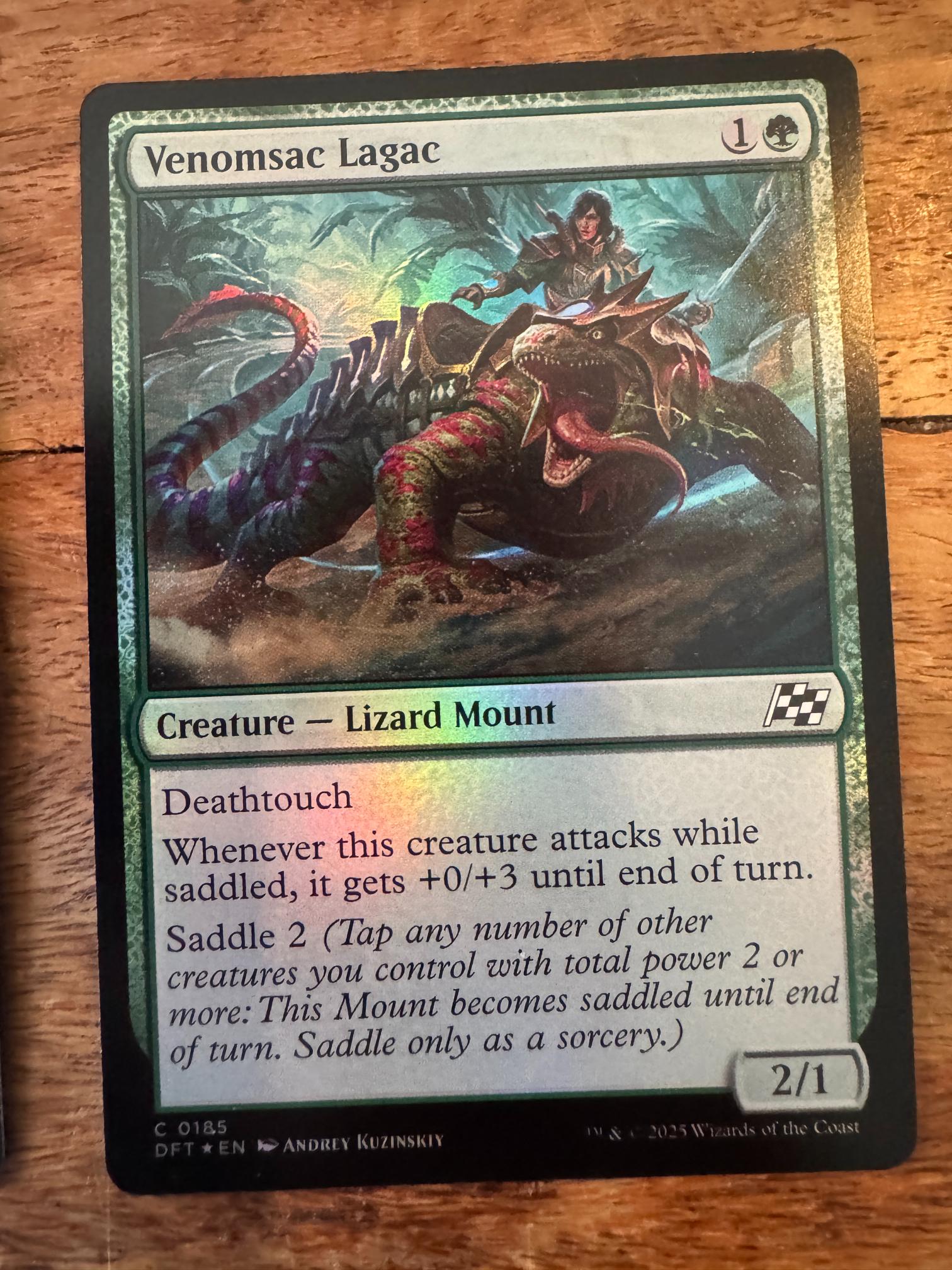 Magic The Gathering Venomsac Lagac 0185 Aetherdrift - AllRoleplaying.com