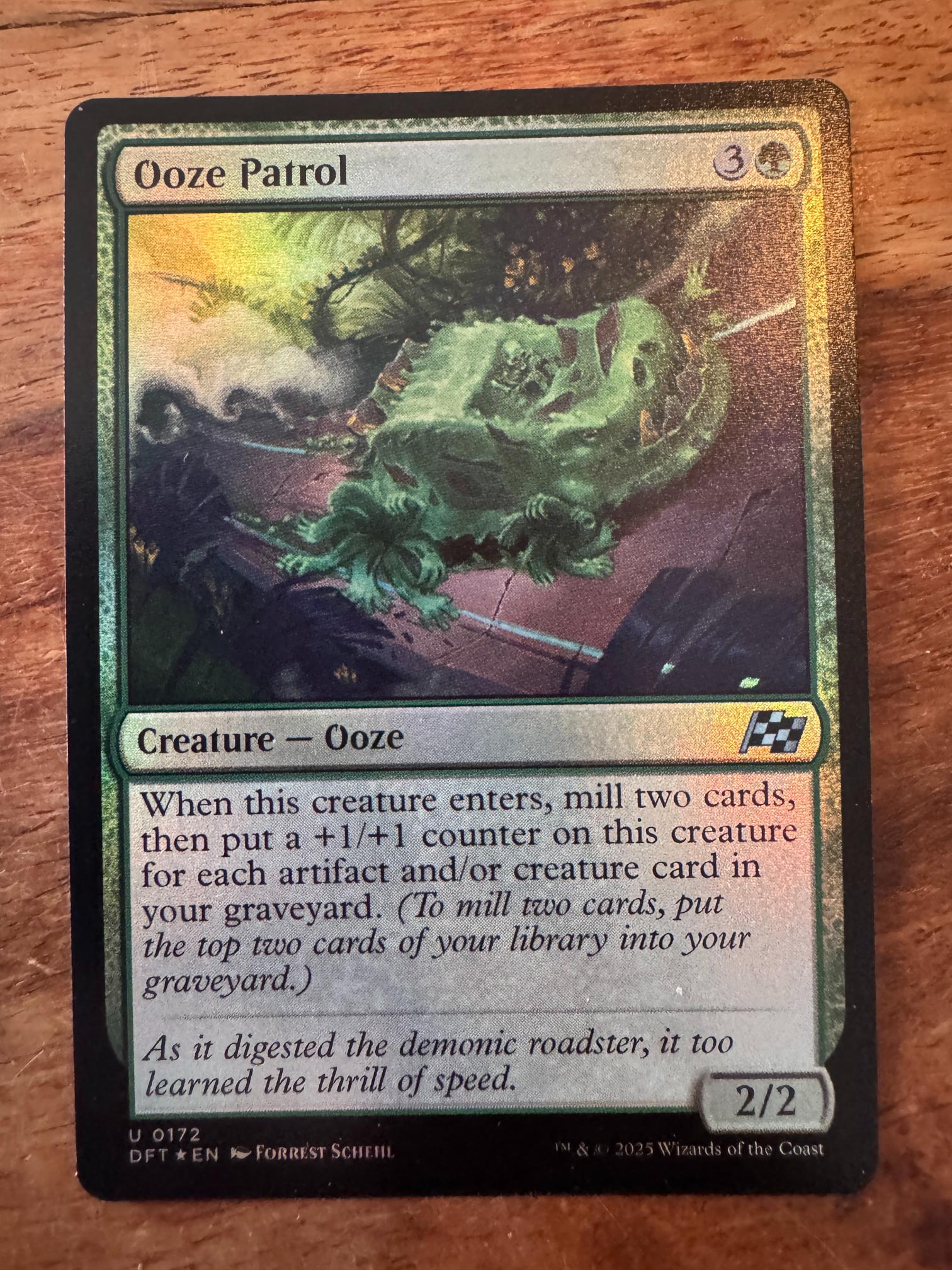 Magic The Gathering Ooze Patrol 0172 Aetherdrift - AllRoleplaying.com