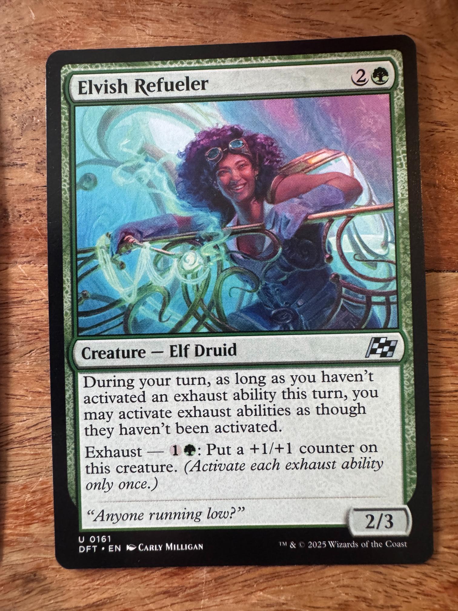 Magic The Gathering Elvish Refueler 0161 Aetherdrift - AllRoleplaying.com