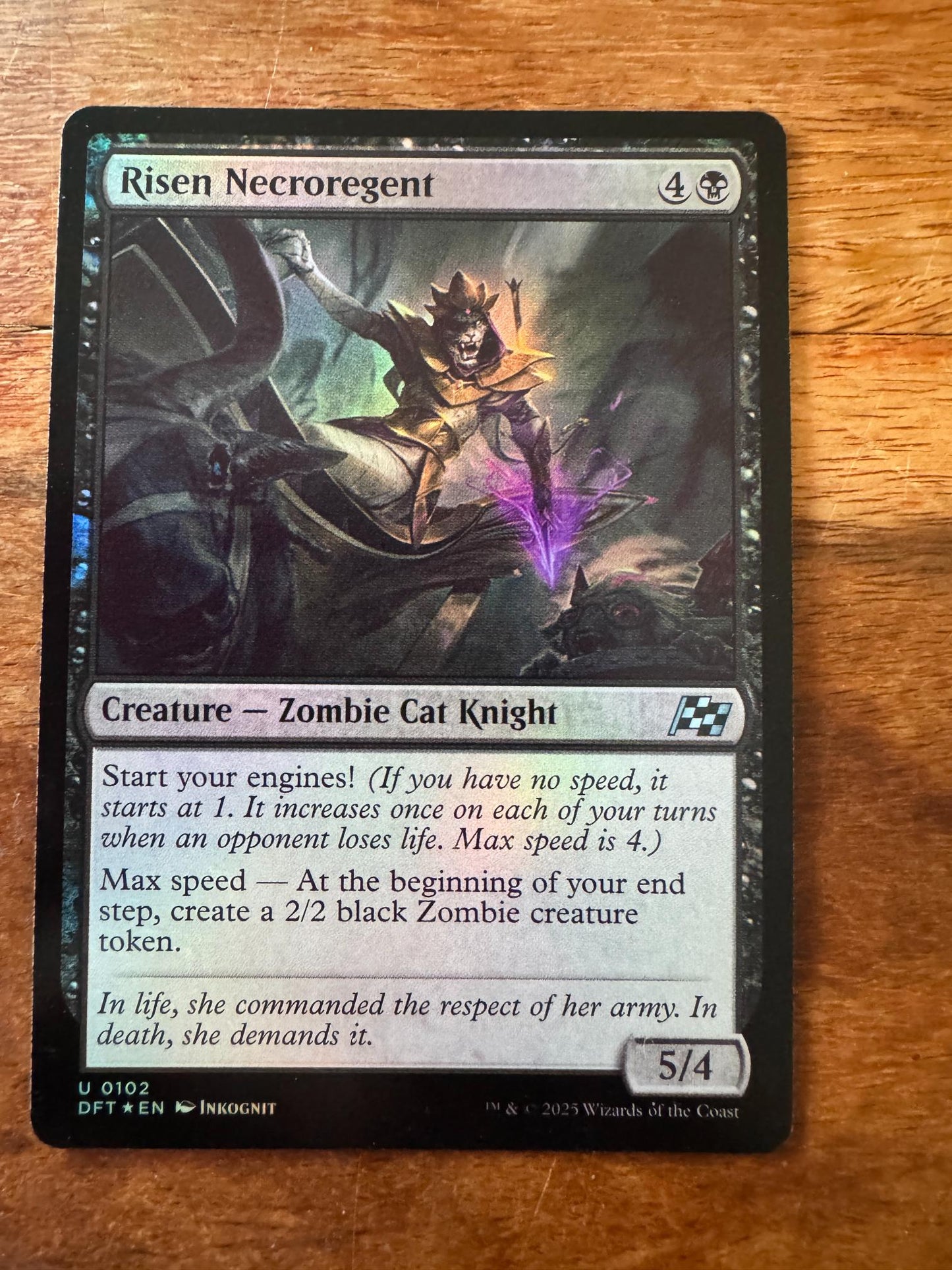 Magic The Gathering Risen Necroregent 0102 Aetherdrift