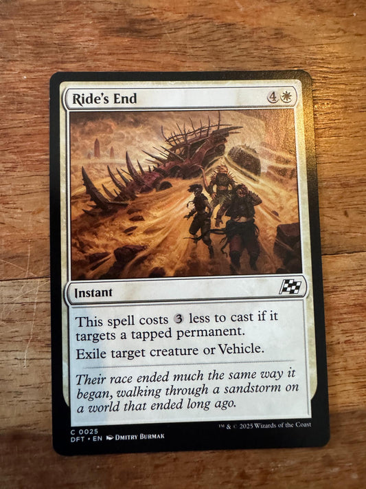 Magic The Gathering Ride's End 0025 Aetherdrift