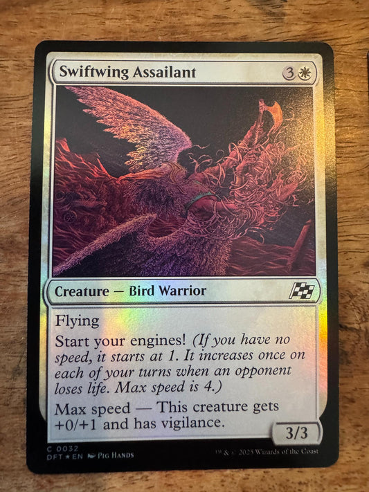 Magic The Gathering Swiftwing Assailant 0032 Aetherdrift