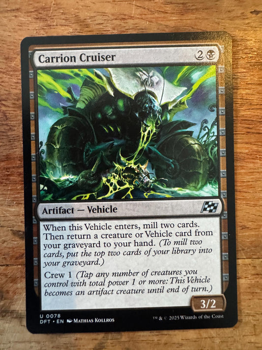 Magic The Gathering Carrion Cruiser 0078 Aetherdrift