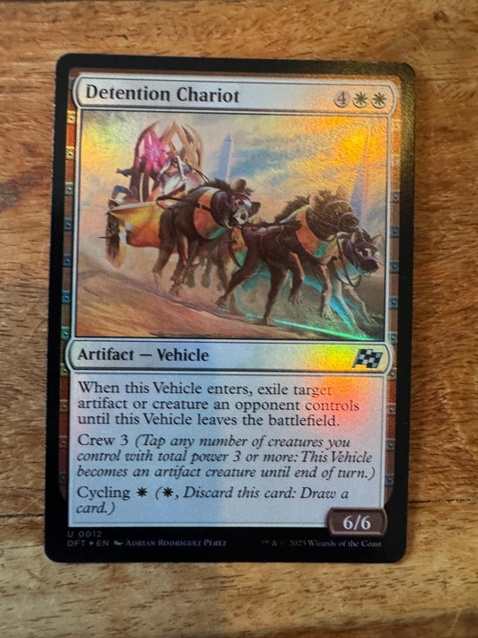 Magic The Gathering Detention Chariot 0012 Aetherdrift