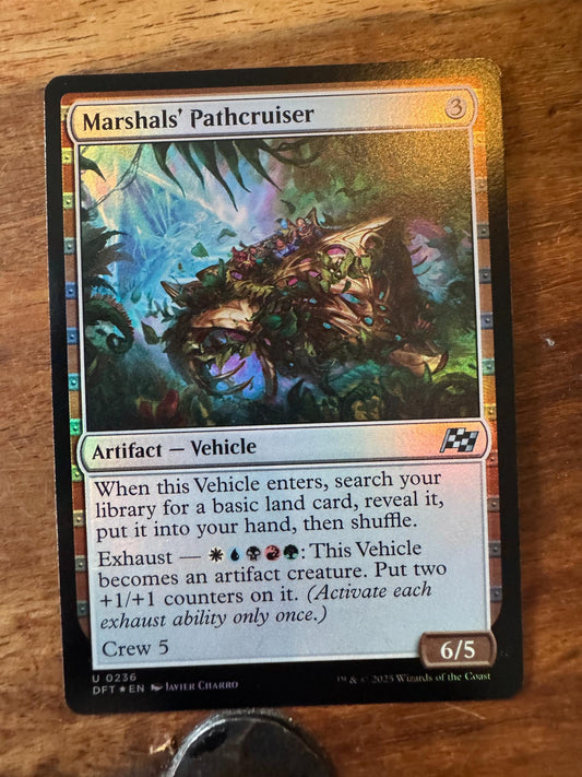 Magic The Gathering Marshals' Pathcruiser 0236 Aetherdrift