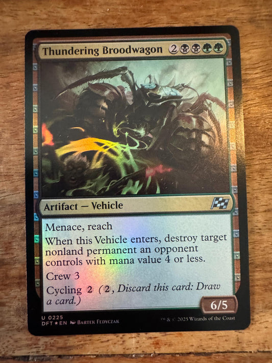 Magic The Gathering Thundering Broodwagon 0225 Aetherdrift