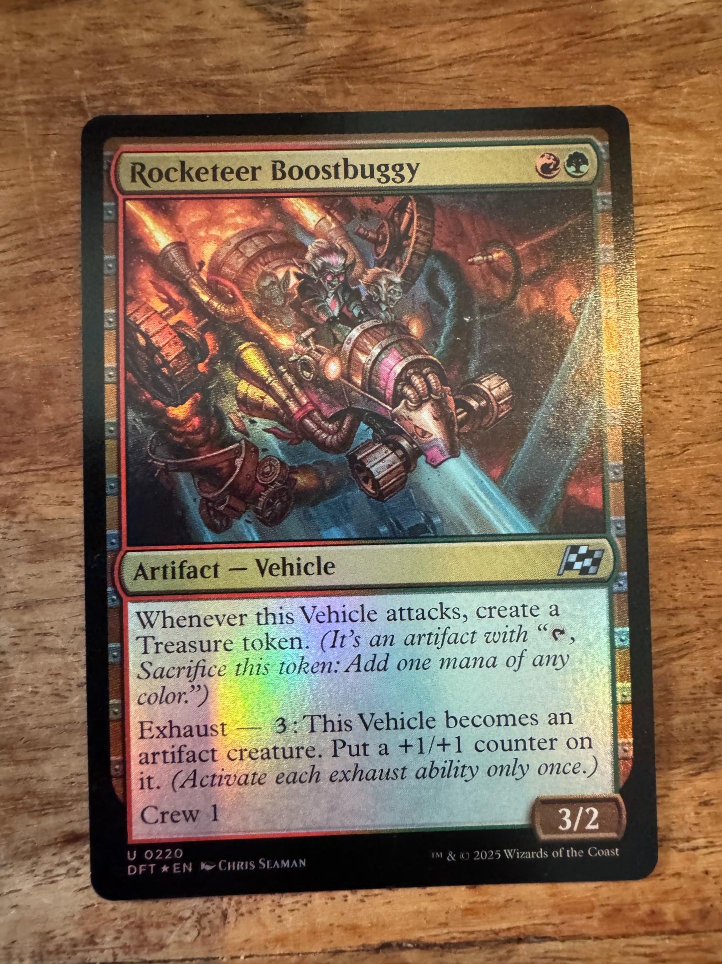Magic The Gathering Rocketeer Boostbuggy 0220 Aetherdrift