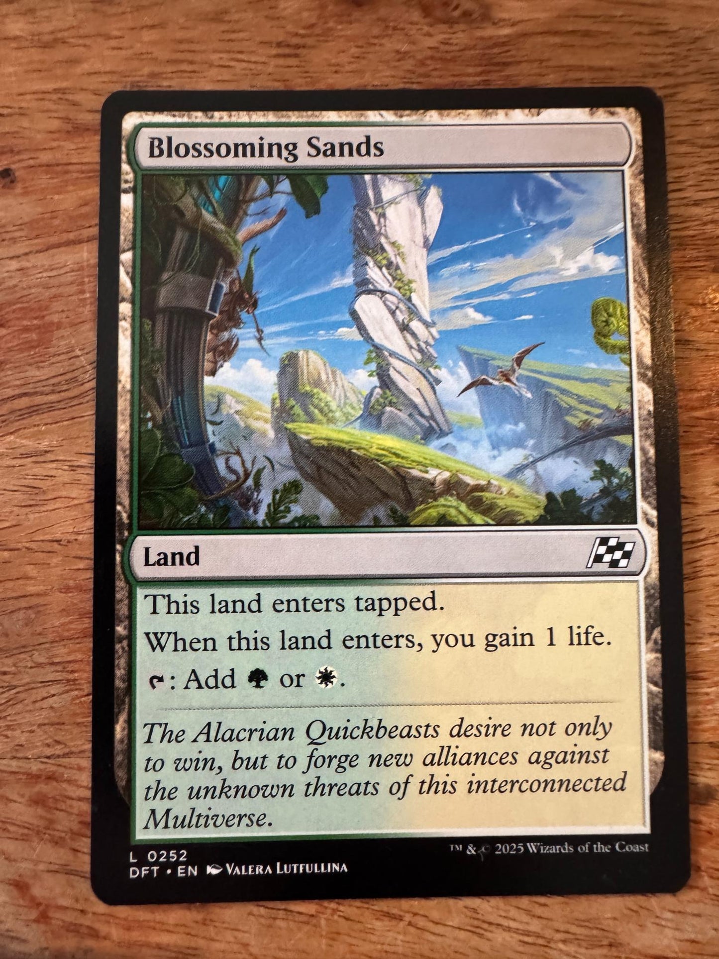 Magic The Gathering Blossoming Sands 0252 Aetherdrift