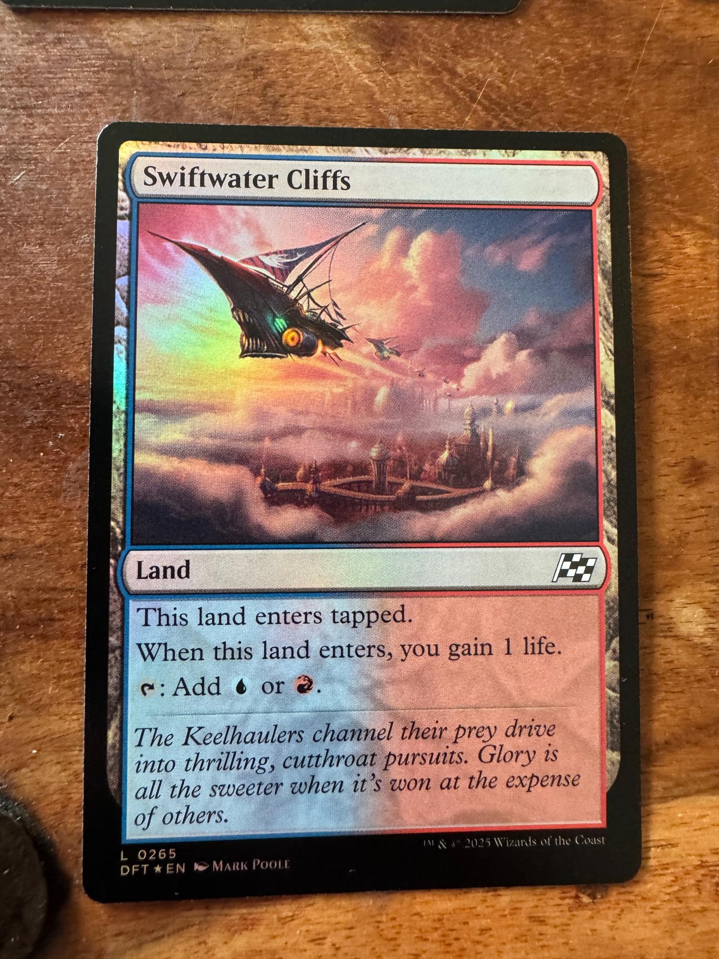 Magic The Gathering Swiftwater Cliffs 0265 Aetherdrift - AllRoleplaying.com