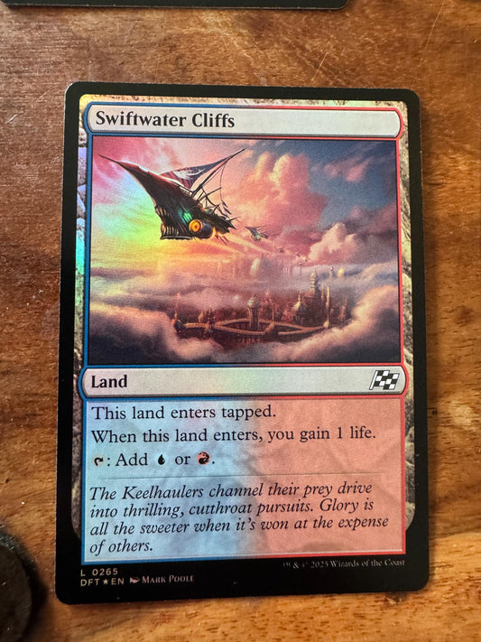 Magic The Gathering Swiftwater Cliffs 0265 Aetherdrift - AllRoleplaying.com