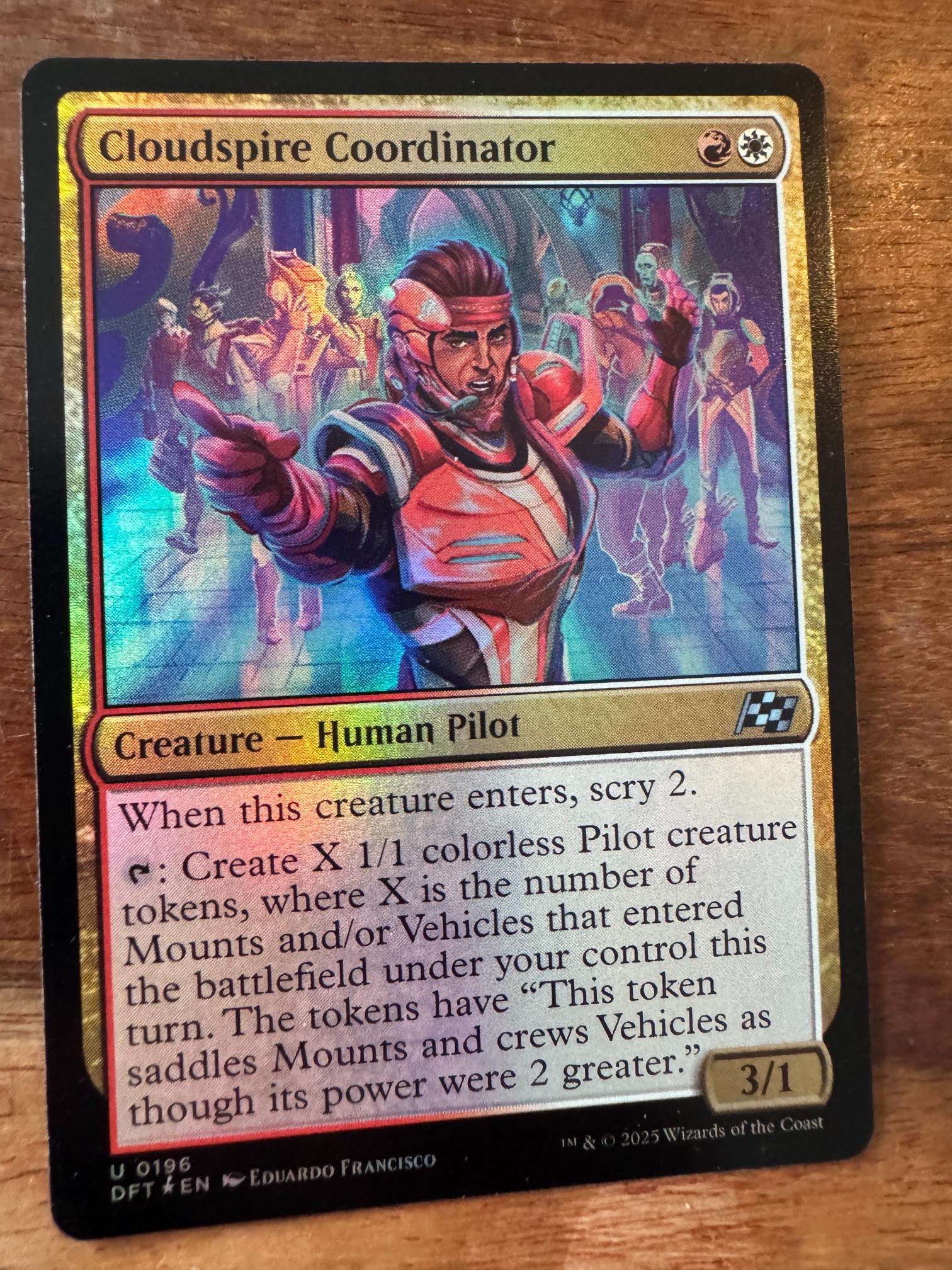 Magic The Gathering Cloudspire Coordinator 0196 Aetherdrift - AllRoleplaying.com