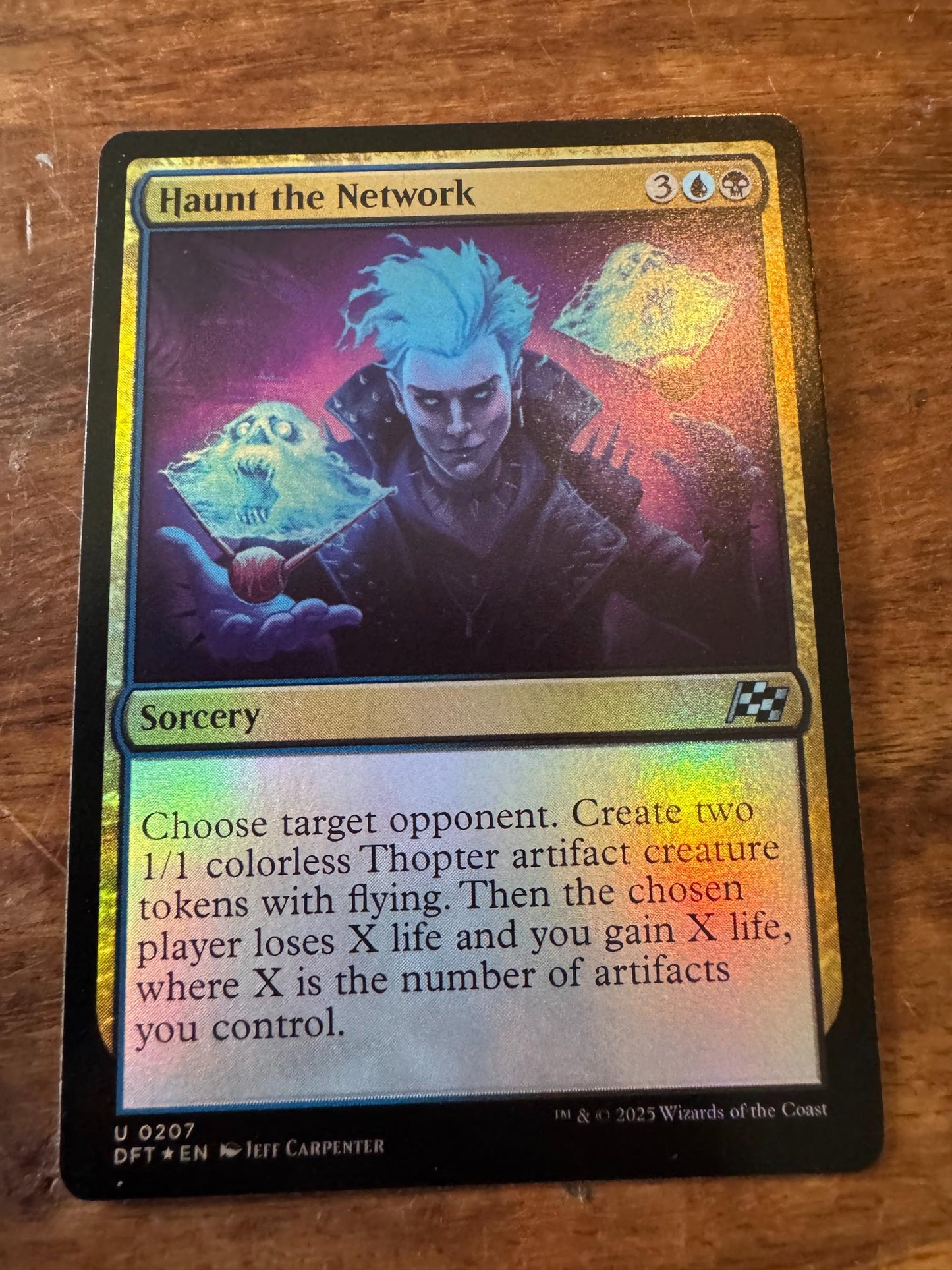 Magic The Gathering Haunt the Network 0207 Aetherdrift - AllRoleplaying.com
