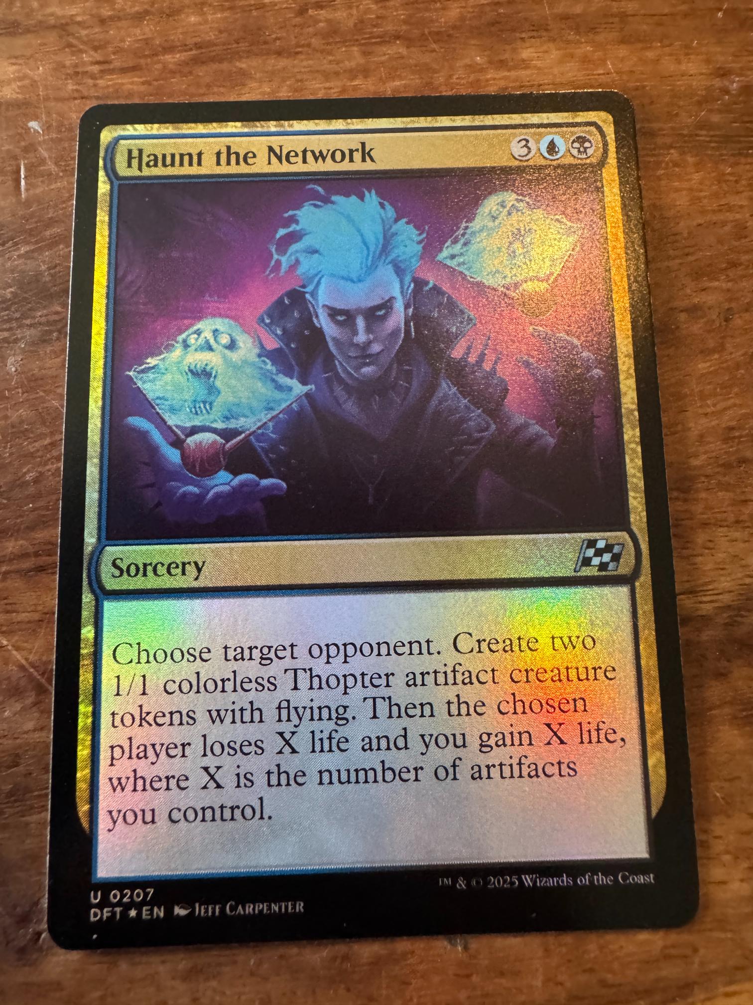 Magic The Gathering Haunt the Network 0207 Aetherdrift - AllRoleplaying.com