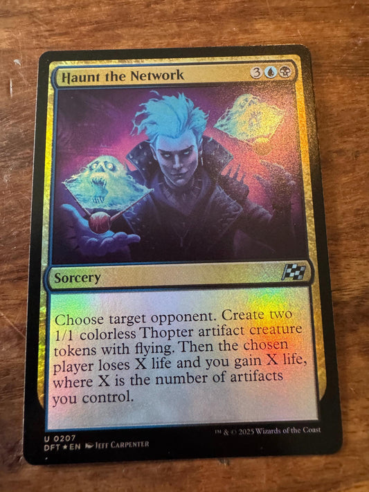 Magic The Gathering Haunt the Network 0207 Aetherdrift - AllRoleplaying.com