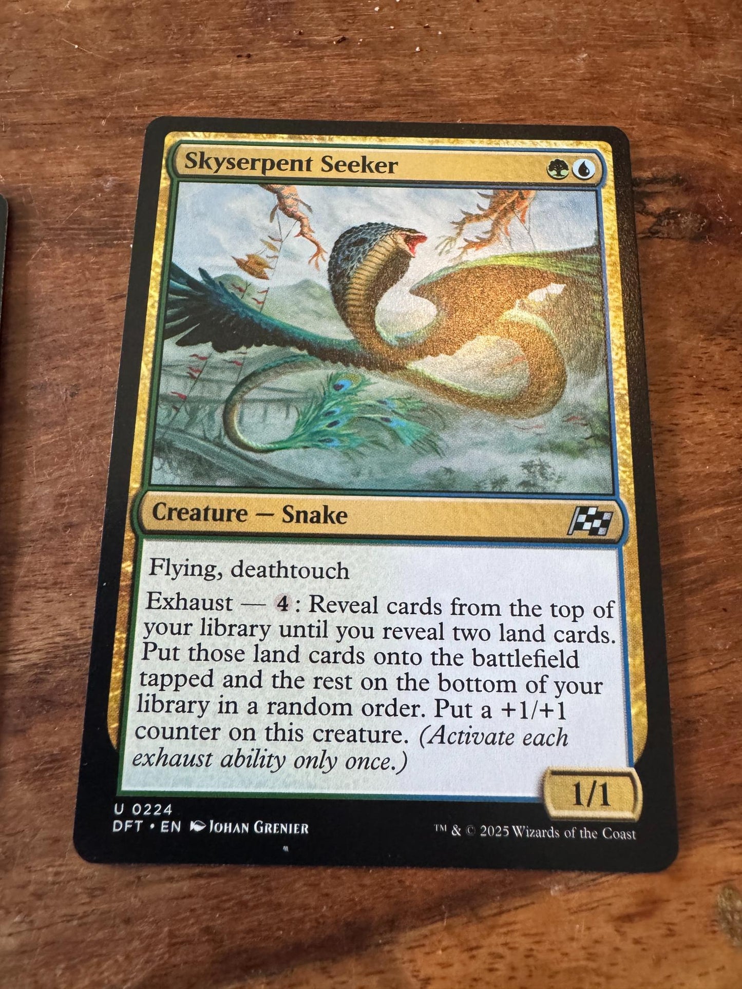 Magic The Gathering Skyserpent Seeker 0224 Aetherdrift - AllRoleplaying.com