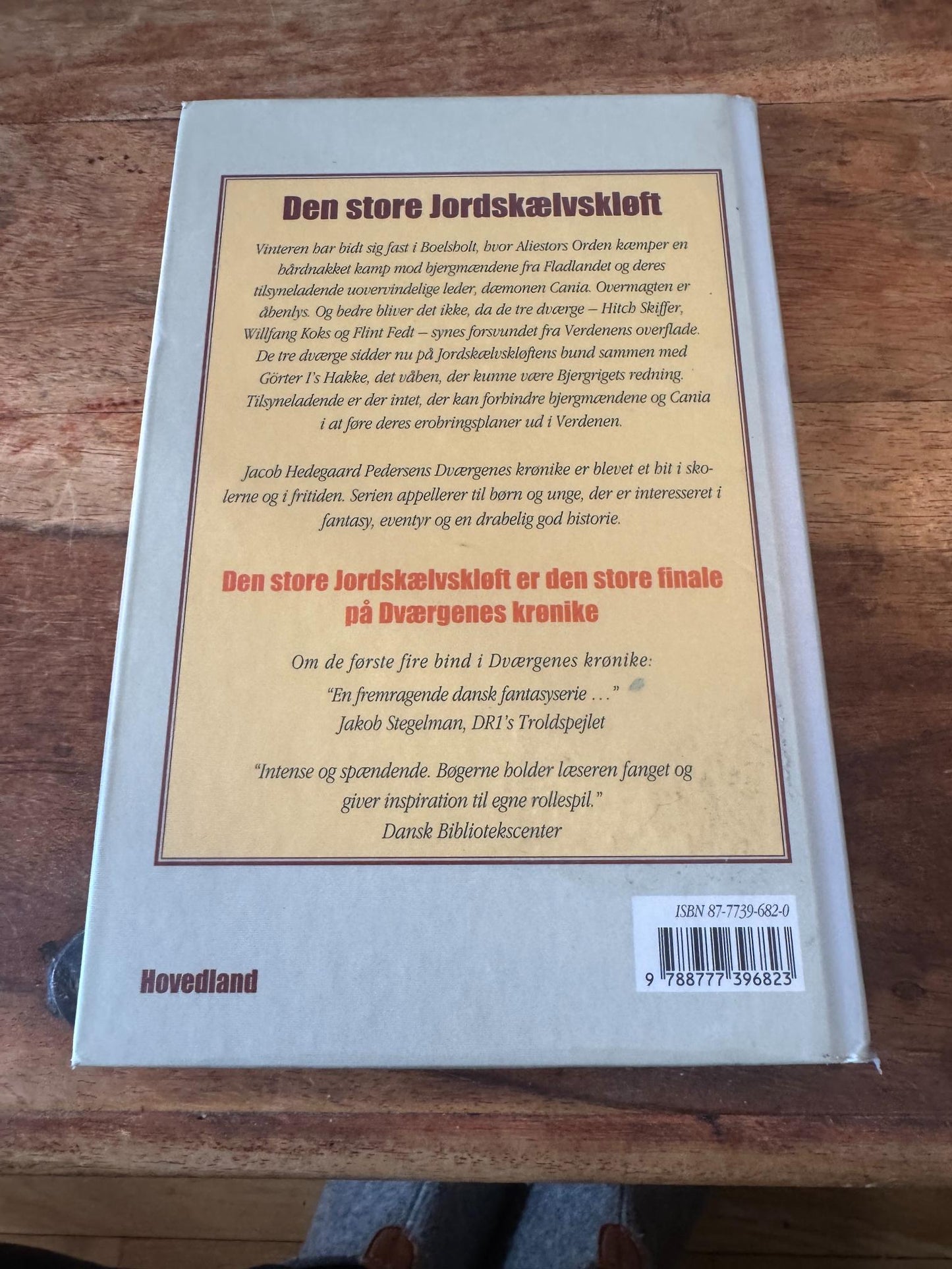 Dværgenes Krønike, Den store Jordskælvskløft Jacob Hedegaard Pedersen