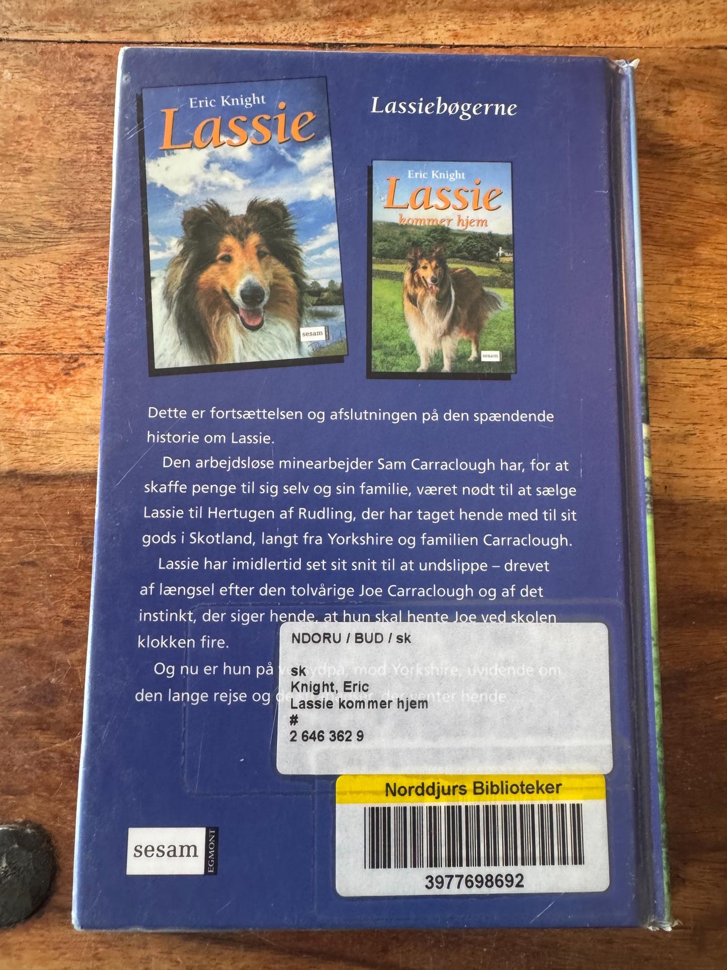 Lassie kommer hjem Eric Knight