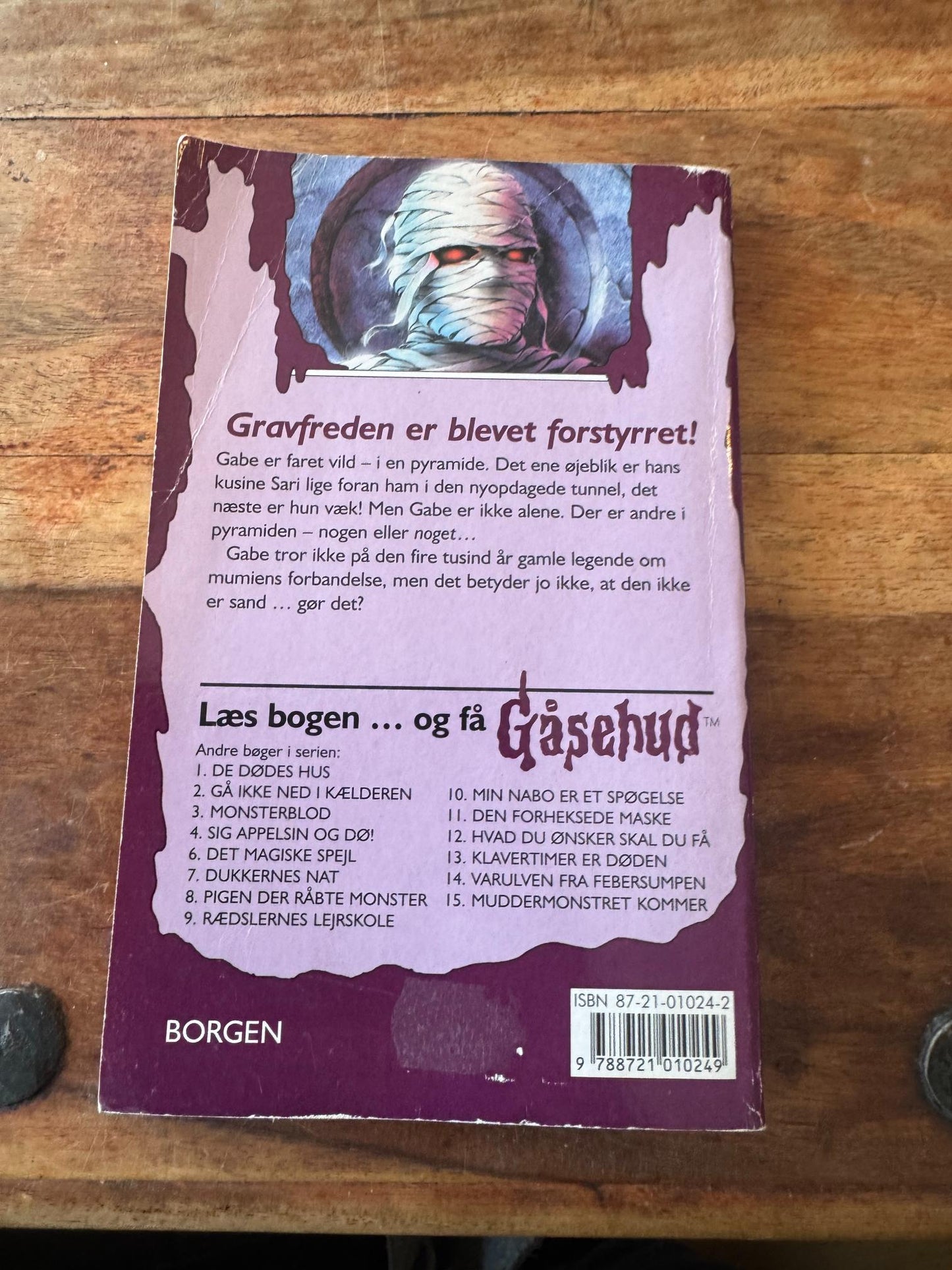 Mumiens Forbandelse Gåsehud #5 R.L. Stine