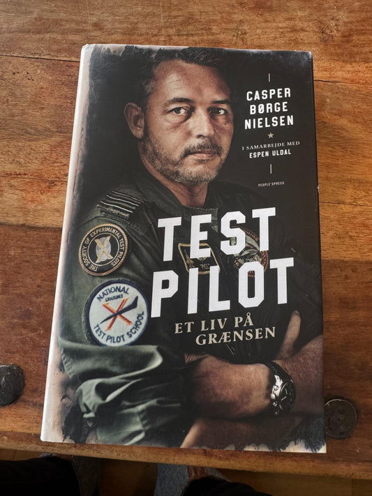 Testpilot Et liv på grænsen Casper Børge Nielsen