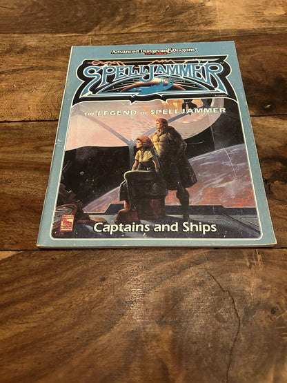 Spelljammer Captains and Ships The Legend of Spelljammer AD&D 2nd Ed TSR 1991