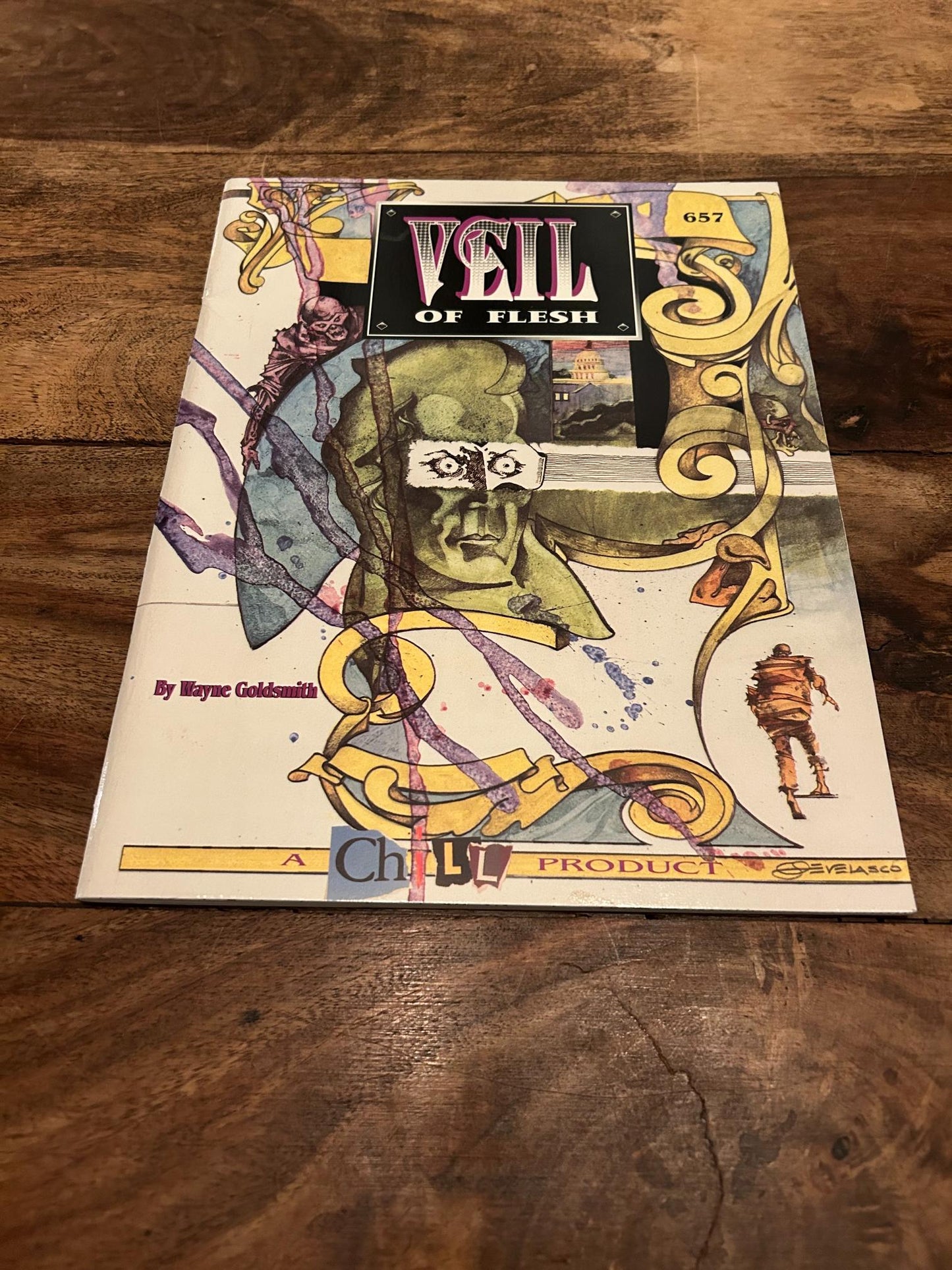 Chill Veil of Flesh Mayfair Games 1992