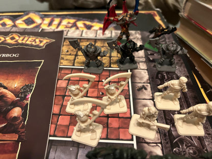 Hero Quest Games Workshop Board Game 1989 Not Complete