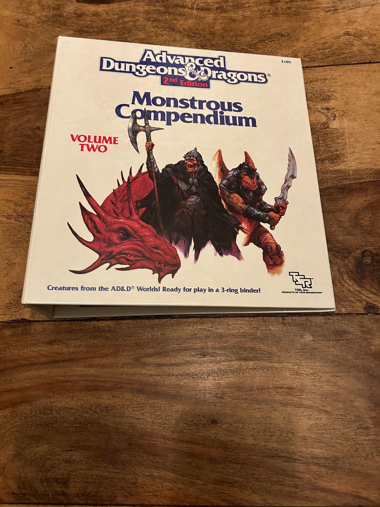 AD&D Monstrous Compendium Dragonlance Appendix TSR 2105 AD&D 2nd ed MC4 TSR 1990