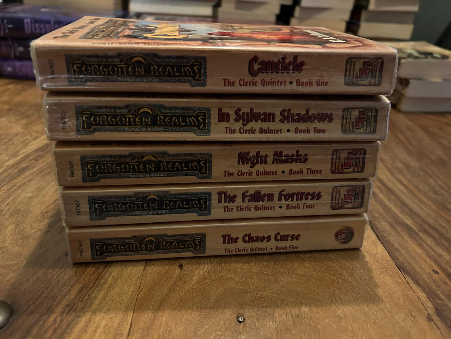 Forgotten Realms The Cleric Quintet 1 - 5 TSR 1991 - 1994